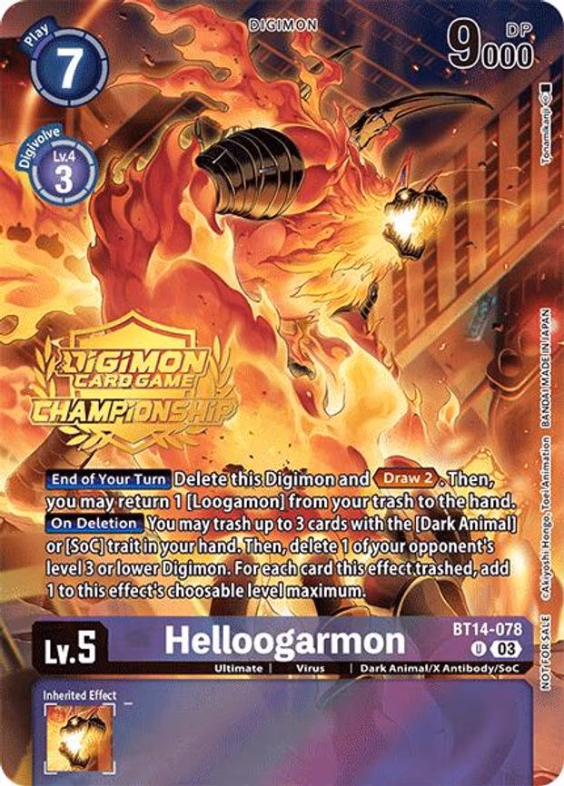 Helloogarmon (Championship 2024 Tamers Pack)